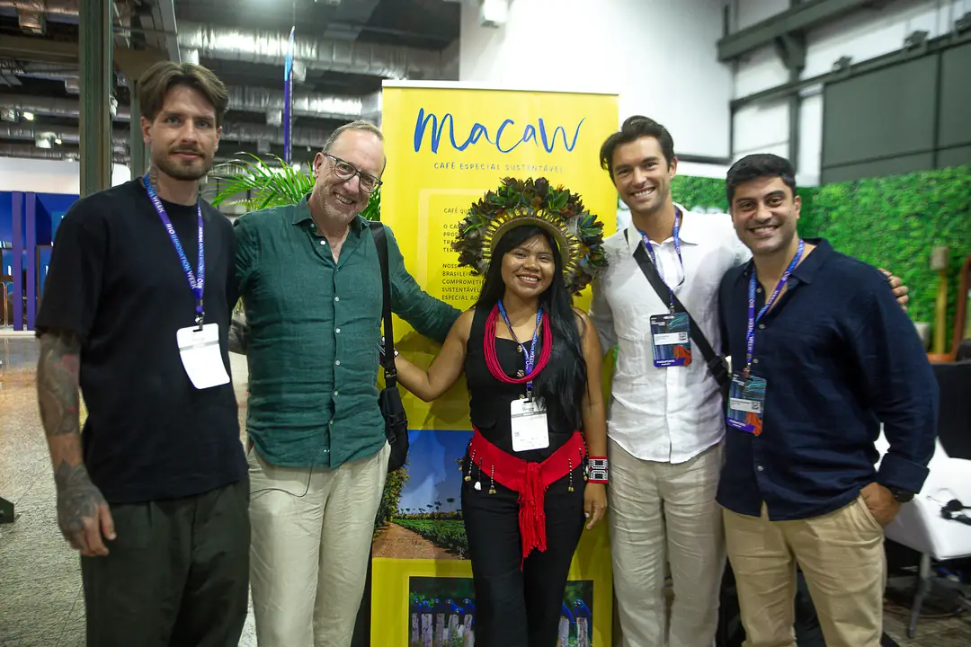 The Macaw team at Rio Innovation Week
