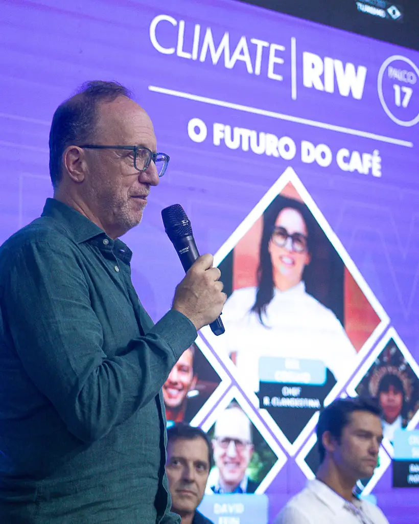 David Fein speaking at Rio Innovation Week