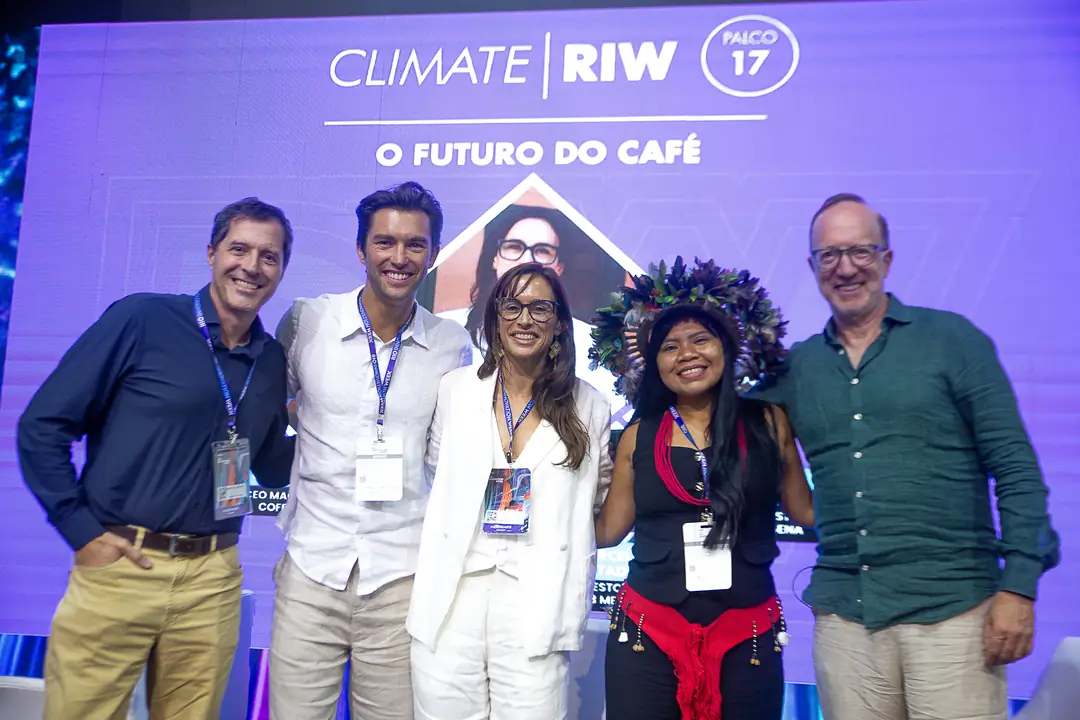 The Future of Coffee panel at Rio Innovation Week