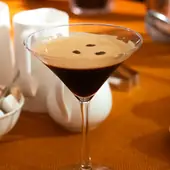 A Macaw espresso martini