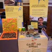 The Macaw stand at the Science Museum